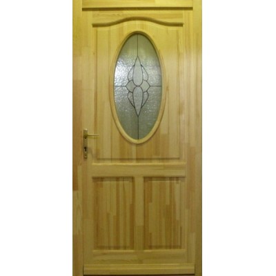 Borovi fenyő bejárati ajtó